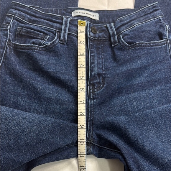 Flying Monkey Blue Boot Cut Jeans Classic Style - Picture 5 of 7